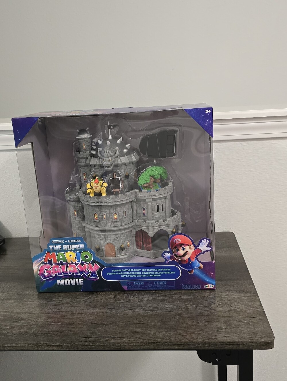 Nintendo Super Mario Galaxy Movie Bowser Castle Playset